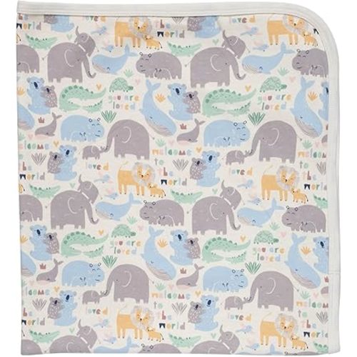Magnetic Me Organic Cotton Soothing Swaddle Blanket | Super Soft Organic Cotton Fabric | Little Lovin | One Size