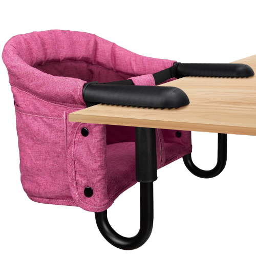 Hook on chair for baby with Storage Bag Portable,clip on table,for Home and Travel