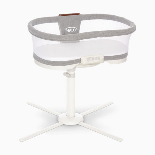 BassiNest Swivel Sleeper Luxe Series - Dove Gray Tweed