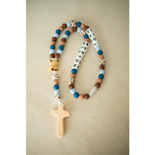 Anthony the Abbot | Custom Baby Rosary – Abundantly Yours Shop