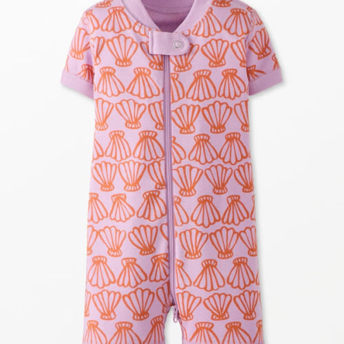 Baby 2-Way Zip Shortie Sleeper
