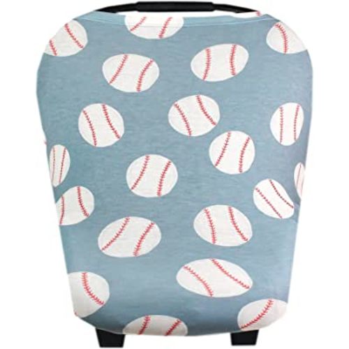 Copper Pearl Multi-Use Cover: Car Seat Covers, Nursing Cover, and Stroller Cover for Sun - Stretchy Fabric, All-Season Use, Stylish Designs, Easy Access for Moms - Slugger