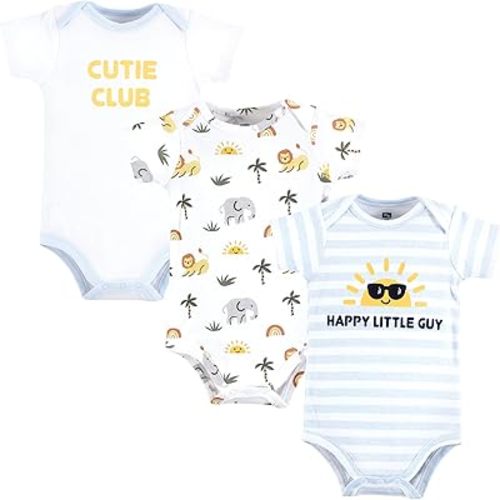 Hudson Home Collection Baby Shawl Collar Plush Robe,