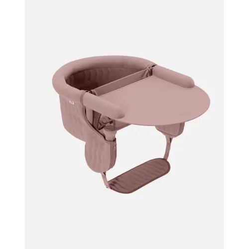 Lalo The Hook-On Chair, Portable Baby High Chair, Silicone Tray & Footrest