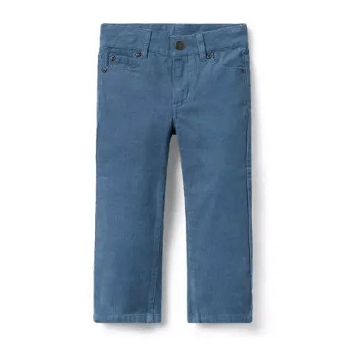 Boy Washed Indigo The Corduroy Pant by Janie and Jack