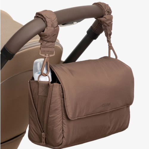 Convertible Stroller Caddy Crossbody - HAZELNUT