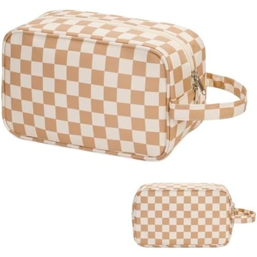 Narwey Travel Toiletry Bag for Women and Men Traveling Dopp Kit Makeup Bag Organizer Shaving Bag for Toiletries Accessories Cosmetics