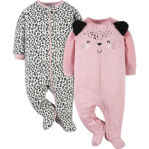 Gerber baby-girls 2-pack Sleep 'N Play