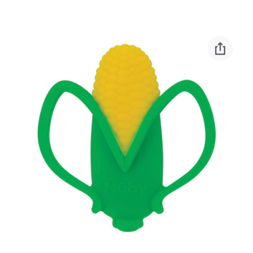 Silicone Veggie Teether | Corn