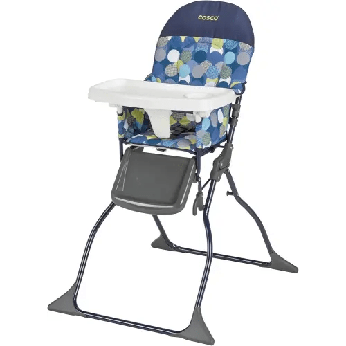 Cosco Kids Simple Fold Highchair for Baby, Simple Foldable High Chair, Convenient, Lightweight, and Compact Design, Comet