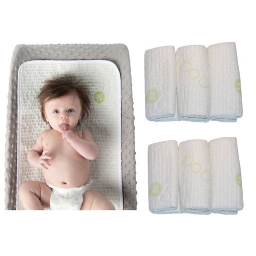Natural Snuggles Rayon from Bamboo Changing Pad 6 pack & Reviews | Wayfair