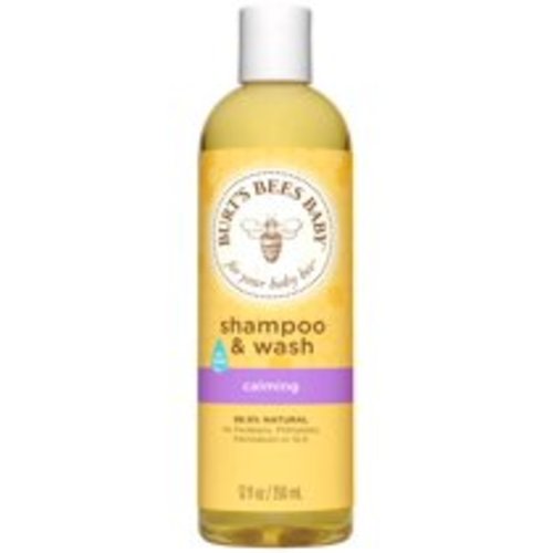 Burt's Bees Baby Shampoo & Wash, Calming Tear Free Baby Soap - 12 Ounce Bottle