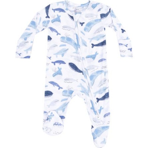 Whale Print Footie