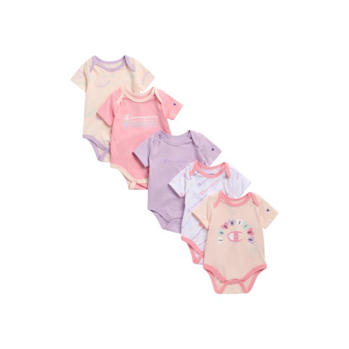 5-Pack Short Sleeve Bodysuit