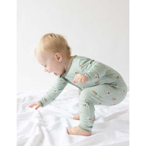 Lamb Bamboo Convertible Footed Onesie | Baby Clothing | Elevated Faith
