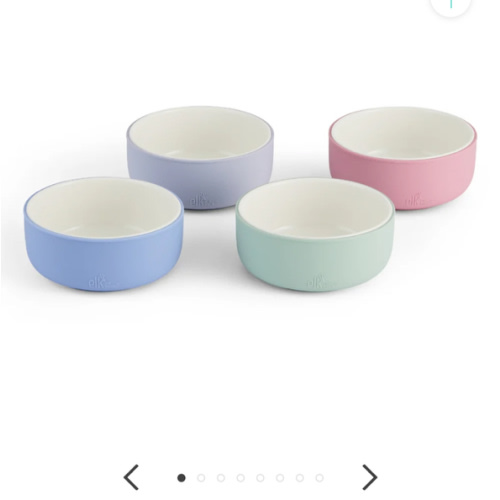 Porcelain Bowl with Silicone Sleeves