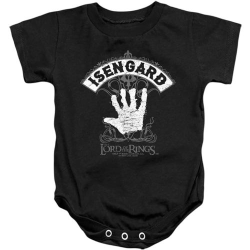 Popfunk Lord of The Rings Realms Collection Unisex Infant Snap Suit for Baby