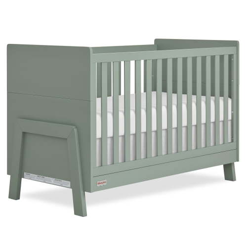 Fisher Price Iris 4 in 1 Convertible Crib by Dream On Me, Meadow Green