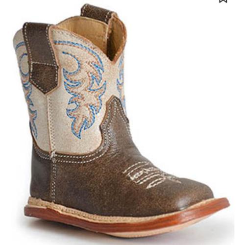 Roper Infants' Cowbabies Parker Western Boots - Broad Square Toe