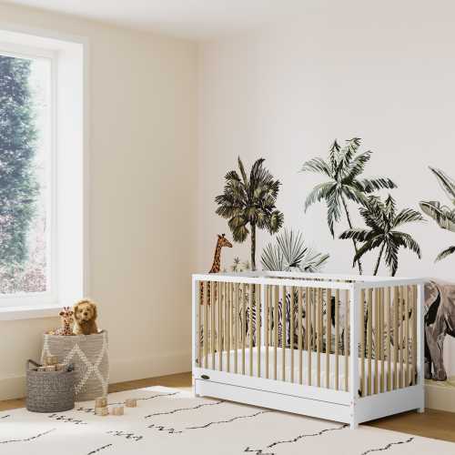 Graco Teddi 5-in-1 Convertible Crib with Drawer | Ashley