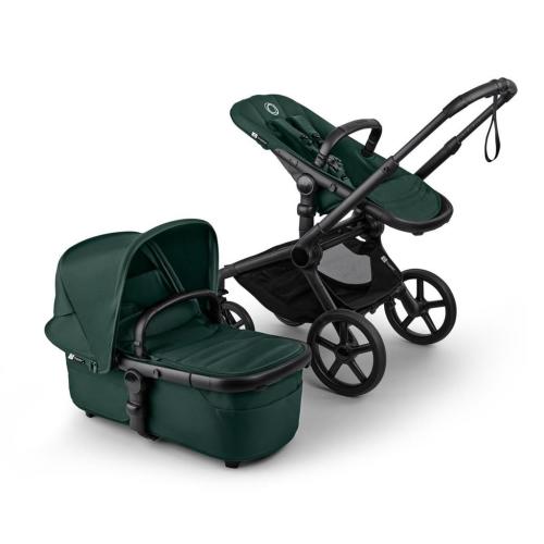 Bugaboo Fox 5 Renew Complete Stroller - Black / Fern Green / Fern Green (CASH FUND)