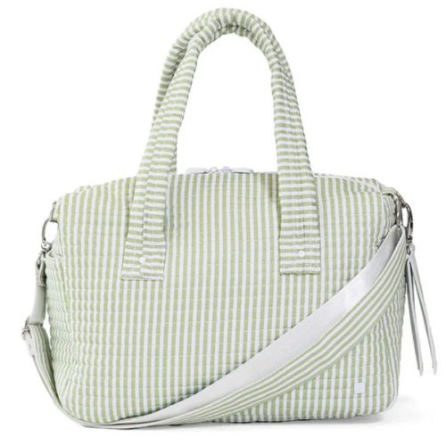 TRVL Stroller Bag- Green Stripe