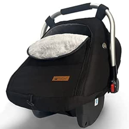 Car Seat Cover for Babies Winter - Baby Car Seat Covers Universal Cold Weather Shield,Warm and Cozy Carseat Covers Canopy Water Resistant for Baby Protection Car Seat Covers for Infant Car Seat