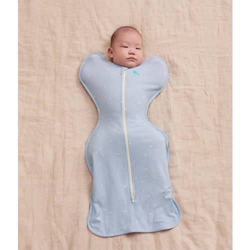 Swaddle Up™ 1.0 TOG Cotton Powder Blue Twinkle
