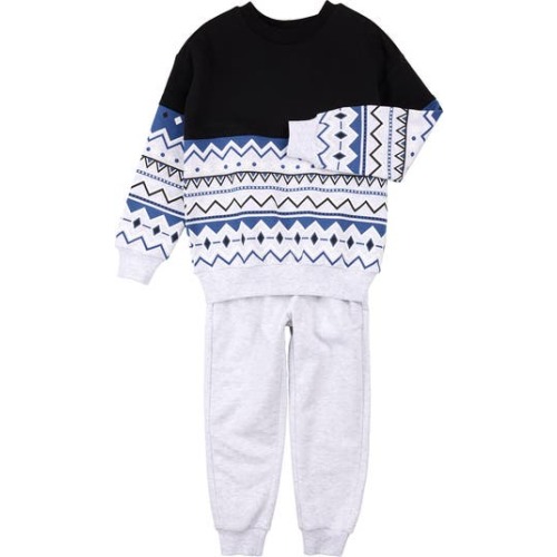 Sweatshirt & Jogger Set, 6M