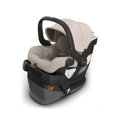 UPPAbaby Mesa V3 Infant Car Seat with Base, Insert & SmartSecure - Ada | Suitable for infants from 4-30 lbs, No-rethread harness, Base included, 25 Headrest positions