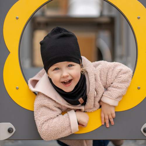 Kids' Merino Wool Neck Gaiter & Beanie 2-Piece Set (2-4 yr)