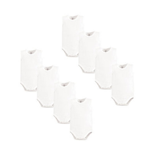 Touched by Nature Unisex Baby Organic Cotton Bodysuits White Sleeveless 8Pack 0-24 Months & Reviews - All Baby - Kids - Macy'smacys-logoDownload_on_the_App_Store_Badge_US-UK_RGB_blk_4SVG_092917Download_on_the_App_Store_Badge_US-UK_RGB_blk_4SVG_092917