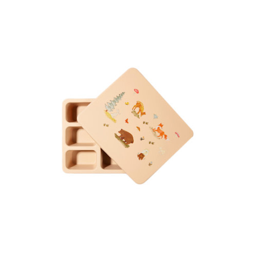 Austin Baby Co Silicone Bento Box, One Size