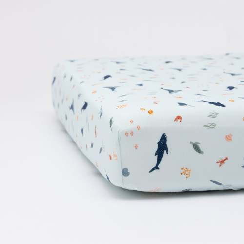 Under The Sea Crib Sheet – Brave Little Ones