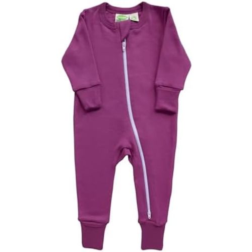 PARADE Organic Essentials '2-Way' Zip Romper - Long Sleeve