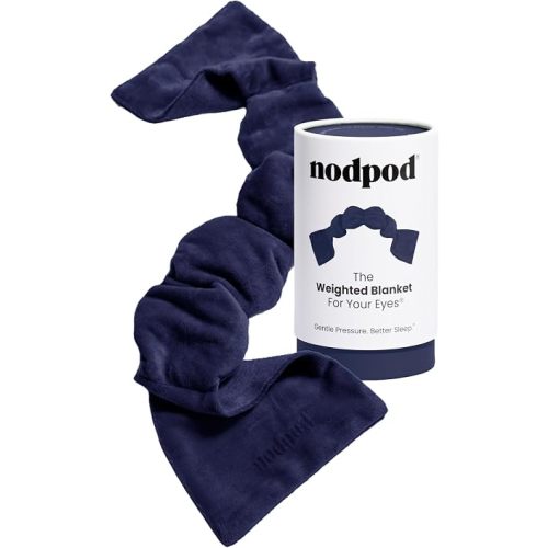 nodpod Patented Gentle Pressure Sleep Mask, Weighted Eye Mask
