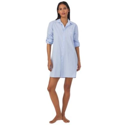 Women's Long-Sleeve Roll-Tab His Shirt Sleepshirt
