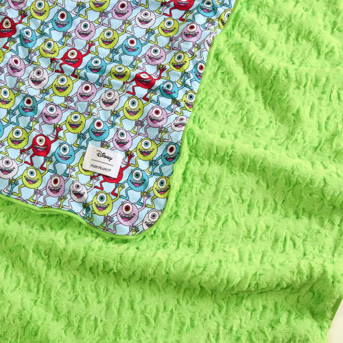 Disney Hi Mike Minky Luxette Patoo® Blanket