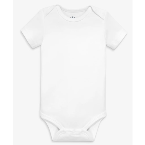 Organic short sleeve babysuit | Primary.com