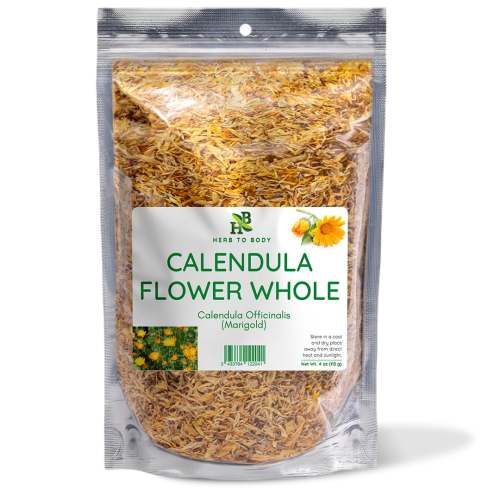 Dried Calendula Flowers: Soothe Irritated Skin & Minor Wounds