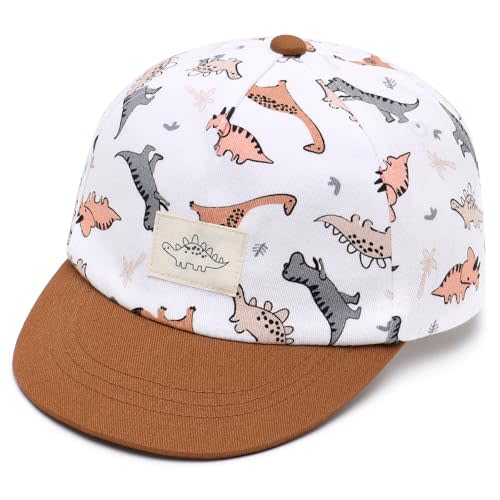 Duoyeree Toddler Baby Baseball hat Infant Baseball Cap Soft Polyester Snapback hat Boys