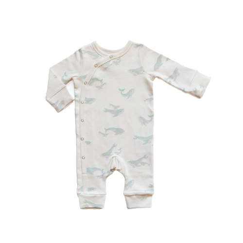 Kimono Romper - Follow Me Whale