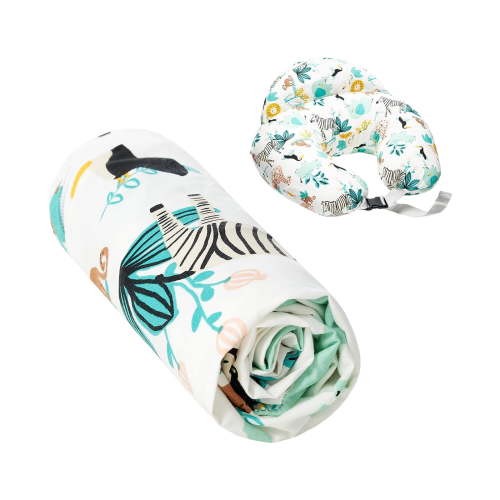Infants Baby Pillow Slipcover Soft and Breathable Pillow Case Detachable Mom Breastfeeding Pillowcase Protector