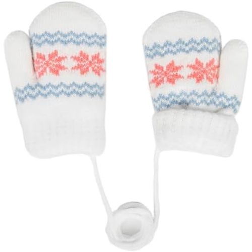 Baby-Winter-Knit-Mittens Soft Warm-Gloves Infant Newborn No Scratch Mittens 0-2 Years