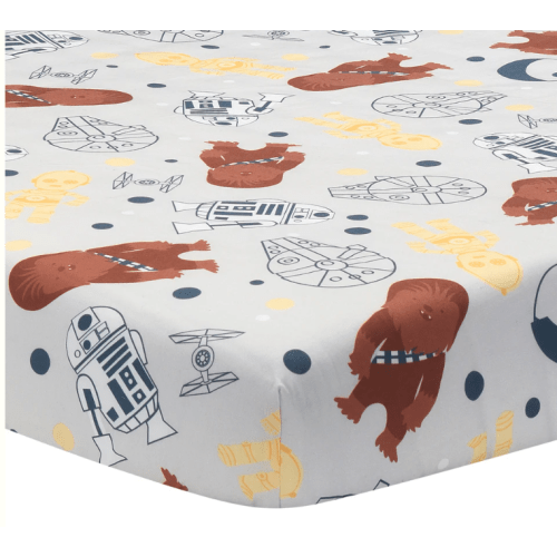 Star Wars Signature Millennium Falcon 100% Cotton Fitted Crib Sheet – Lambs & Ivy