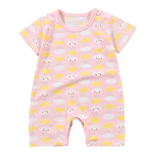 felwors Baby Shorty Pajamas, Baby Clothes for Girls & Boys, Sizes for , & Toddler (0-6 Months, Yellow)