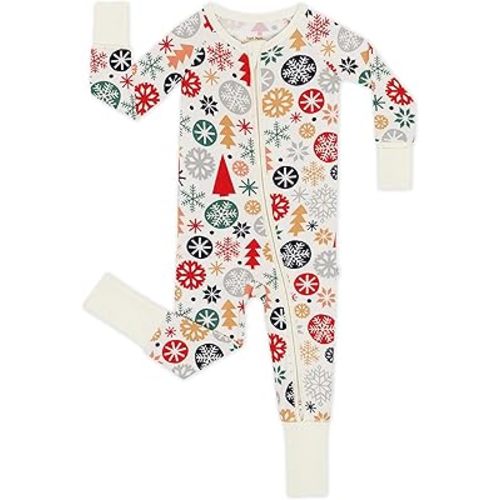 Little Sleepies Pajamas for Baby Boys & Girls, Viscose from Bamboo Baby Pajamas, Preemie & Newborn Sleepers, 2-Way Zipper PJs