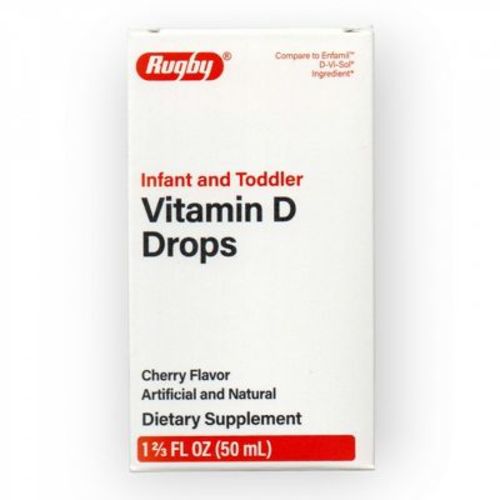 Rugby Infant & Toddler Vitamin D Drops, 1.67 Oz