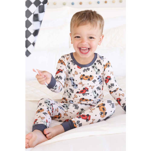 Pit Crew Two Piece Pajama Set