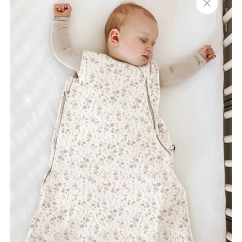 Posie Mauve 1.0 TOG Bamboo Viscose Sleep Sack | günamüna